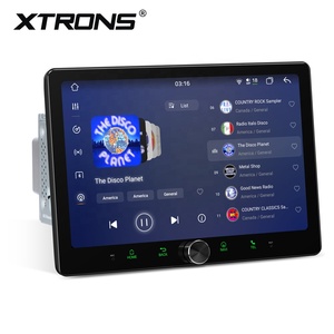 XTRONS 10.1 Inch 2+64GB HD Input QLED 1280x800P Fully Laminated Screen Built-in ADAS Universal Double Din Android Car Stereo - Product Image 3