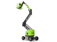 Plateforme de travail aérien articulée autopropulsée à bras courbé hydraulique, hauteur maximale 12 m, usage industriel pour les travaux en altitude