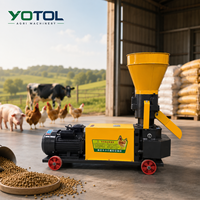 Nouvelle machine à granulés de nourriture pour animaux de ferme, modèle 190, petite taille, pour porcs, bovins, moutons, poulets, canards, poissons, aliments pour bétail et volailles