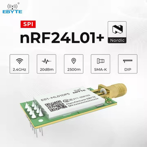 Módulo Inalámbrico Ebyte E01-ML01DP5 de 2.5km, NRF24L01 PA LNA 20dBm 2.4GHz, Módulo Transceptor Inalámbrico de Bajo Costo y Largo Alcance, SPi - Product Image 5