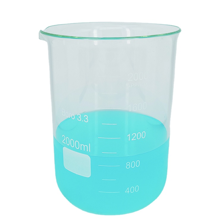Лабораторный стеклянный стакан 2022 из боросиликатного стекла 3,3, устойчивый к высоким температурам, 250 мл