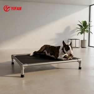 Cama para Perro de Camping Portátil Ultraligera y Transpirable con Funda Extraíble y Lavable, Estilo Lujoso, Uso en Todas las Estaciones - Product Image 1