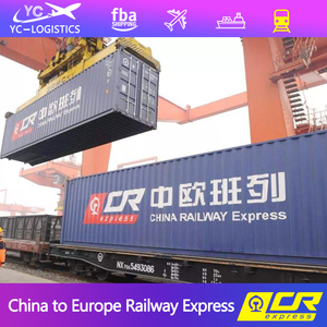 <strong>Railway</strong> Shipping Fast Train Cargo DDP DDU Freight Forwarder Shipping to France Greece Poland Europe From China