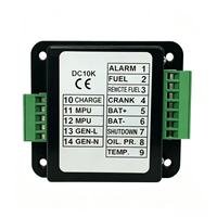 Panneau de commande multiparamètres verrouillable avec connexion par bornier pour la surveillance et le contrôle des groupes électrogènes diesel