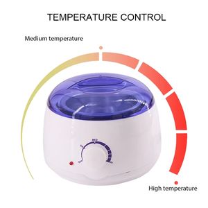 Fondant à cire pour l'épilation Chauffe-cire électrique professionnel et chauffe-cire pour cire douce, <span class=keywords><strong>paraffine</strong></span>, chaude, crème et bandelette - Product Image 4