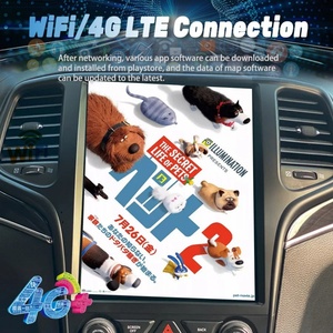 Radio Multimedia para Auto con Pantalla Vertical de 12.8 Pulgadas, 256GB, Android 15, GPS, Carplay, DSP, WiFi Integrado, para Jeep Grand Cherokee 2013-2016, 2Din - Product Image 4