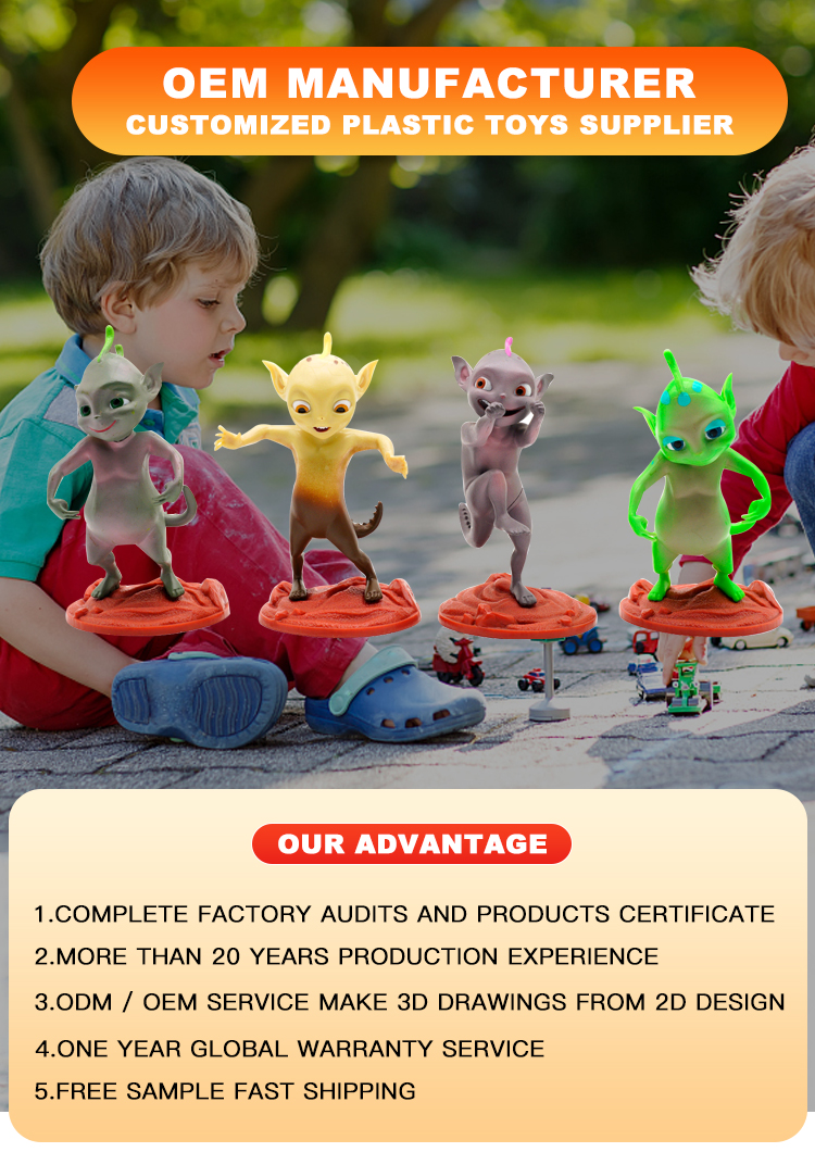 3D Custom Plastic Mini Head Big PVC Toy Football Soccer Starz Mini