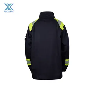 Lx nhà máy bán buôn phản quang an toàn làm việc áo khoác cao có thể nhìn thấy an toàn an ninh Áo khoác cho mùa đông