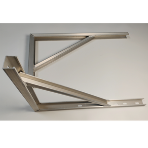 Support de <span class=keywords><strong>montage</strong></span> d'unité extérieure pour climatiseur en aluminium extrudé, soudé TIG, triangulaire, anticorrosion - Product Image 5