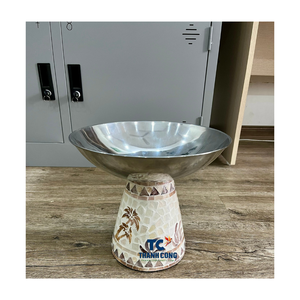 Soporte de chocolate con Incrustaciones de nácar MDF hecho a mano de Vietnam, soporte para pastel hecho a mano, soporte para pastel Ramadán Eid, decoración del hogar para Ramadán - Product Image 2