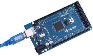 บอร์ดพัฒนา <span class=keywords><strong>Arduino</strong></span> MEGA 2560 R3 <span class=keywords><strong>ATmega2560</strong></span>เข้ากันได้กับ <span class=keywords><strong>Arduino</strong></span> IDE สำหรับโครงการหุ่นยนต์เครื่องพิมพ์3D CNC - Product Image 3