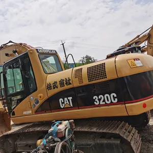 Japan Made Original Heavy Equipment Used Machinery CAT 320C Excavator Machine C Used Excavators For Sale