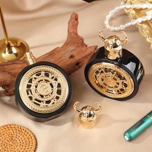 Dubai Luxus Klassisches Unisex Eau De Parfum 100ml Langanhaltender Flüssiger Ozeanduft Grün-Blauer Stierkopf Arabisches Parfüm - Product Image 5