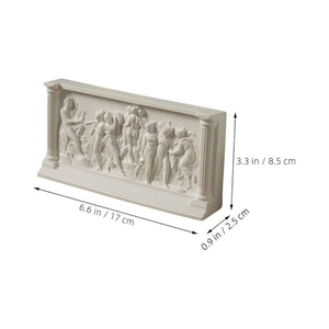 Scultura <span class=keywords><strong>Greca</strong></span> in Resina WeiVista, Dipinta a Mano, <span class=keywords><strong>Arte</strong></span> Popolare, Decorazione da Tavolo Personalizzabile per Vendita all'Ingrosso di <span class=keywords><strong>Arte</strong></span> e Oggetti da Collezione - Product Image 2