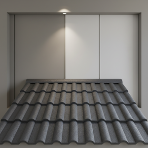 Tuiles de toit plates Milano St durables, style design moderne, résistantes à la chaleur, pour abris de jardin, rangements extérieurs - Product Image 4