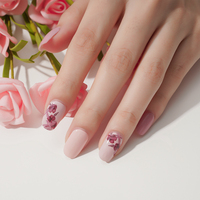 Vente en gros de bandes de vernis à ongles réelles non toxiques