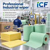 Rouleaux de chiffons industriels en vrac, très absorbants, pour l'entretien des machines, le nettoyage en usine, rouleaux de chiffons industriels personnalisés