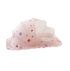 Moustiquaire moderne pour bébé, tente yourte à couverture intégrale, pliable, universelle, pour berceau et lit bébé, pour nouveau-nés et enfants en été - Product Image 1