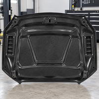 Capot Moteur en Fibre de Carbone Audi A3 S3 RS3 2018-2020 3K Twill Noir Brillant à Visser Léger Panneau de Remplacement Aéro