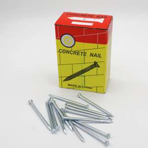 Kekuatan tinggi baja beton batu kuku elektro galvanis & hitam menyelesaikan 45 #/55 #/60 # kuku semen - Product Image 6