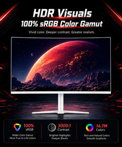 Moniteur de jeu <span class=keywords><strong>PC</strong></span> incurvé à bord fin, 34 pouces, écran ultra-large 4K, taux de rafraîchissement élevé, écran de jeu 240 Hz, écran LCD pour <span class=keywords><strong>Macbook</strong></span> - Product Image 4