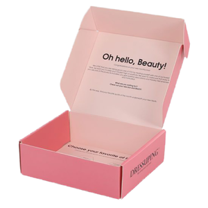 Custom Logo Airplane Corrugated Carton Shipping Packaging Mailing <b>Box</b> Glossy Lamination Paperboard for Ties Use - Product Image 4