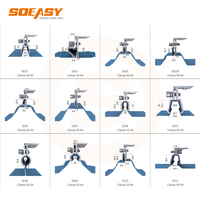 SOEASY Hochwertige Aluminium-Solarmontage-Dachklemmen Halterungen Zubehör Solar-Klemme Universalklemme