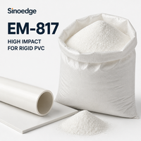 Modificateur d'impact MBS de haute performance, qualité opaque pour feuilles et tuyaux en PVC rigide, usine d'injection Sinoedge