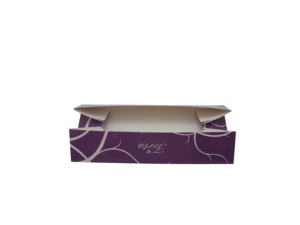 Boîte d'emballage jetable personnalisée pour cupcakes, donuts, pâtisseries, snacks, biscuits, avec couvercle et base, coins collés, pour la restauration rapide - Product Image 6