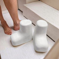 Embauchoirs moulés en pâte de carton biodégradable de taille personnalisée, inserts en pâte pour chaussures