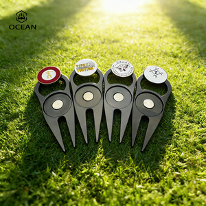 Outil de réparation de divots de golf personnalisé avec lettres, divers designs, fabriqué en Chine - Product Image 3