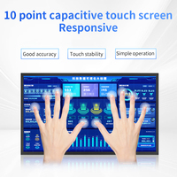 27 pouces 3840*2160 4K IPS cadre ouvert intégré Vesa Mount moniteur à écran tactile capacitif industriel écran LCD avec HD DP USB