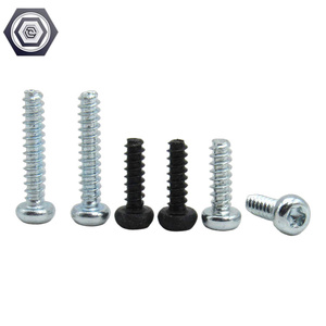 <span class=keywords><strong>DIN</strong></span> thép tiêu chuẩn Torx đầu tự khai thác vít Pan đầu vít chống trộm an ninh vít Kích thước M2.6-M4.8 thép carbon mạ kẽm - Product Image 2