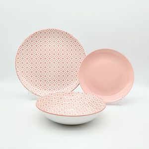 <span class=keywords><strong>Vajilla</strong></span> Moderna Irrompible, Juego <span class=keywords><strong>de</strong></span> <span class=keywords><strong>Vajilla</strong></span> para Restaurante, <span class=keywords><strong>Vajilla</strong></span> Estampada para Pasta - Product Image 1