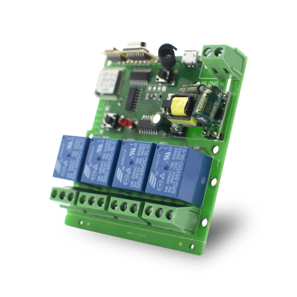 यूनिवर्सल वायरलेस रिमोट नियंत्रक वाईफाई रिले मॉड्यूल eWeLink एप्लिकेशन प्रोजेक्टर स्क्रीन बिजली पर्दे के लिए रिसीवर गेराज दरवाजा