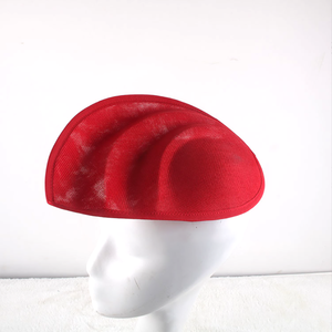 DIY New Shape Women Sinamay <strong>Hats</strong> Base Royal <strong>Ascot</strong> Linenette Meniscus Fascinator <strong>Hat</strong> Base - Product Image 4