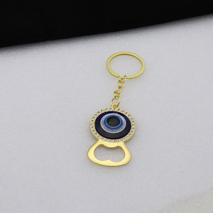 Apribottiglie a Forma di Timone in Metallo con Pietra Occhio di Gatto Blu, Accessorio per Auto e Gioielli, Vendita all'Ingrosso - Product Image 5