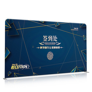 Cheap Price Foldable Portable Pop up Exhibition <b>Backdrop</b> Banner <b>With</b> <b>Stand</b> Custom Pull up Banner for Trade Large Display - Product Image 6