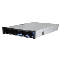 Châssis de serveur de stockage M265-25 2U avec baies 25*2,5 pouces à échange à chaud, prend en charge la carte mère E-ATX maximale avec 16*NVME+8*SATA/SAS Backplane