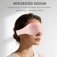 Máscara de Ojos 3D con Peso por Gravedad para Dormir, de Spandex Elástico, Alivia la Presión, con Logotipo Personalizado y Marca Privada, Venta al Por Mayor OEM