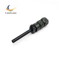 Connecteur circulaire MS3106A 10SL-4S MIL-DTL-5015, 2 broches, femelle, prise droite, avionique, marine, communication extérieure