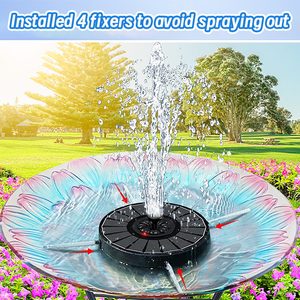 2025 fontaine d'eau flottante à énergie solaire étanche <span class=keywords><strong>pour</strong></span> la maison maison hôtel jardin décoration bain d'oiseau extérieur - Product Image 4
