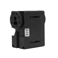 Kpower EM10 10公斤扭矩迷你微型机器人串行总线TTL伺服器12V双轴伺服器适用于Compagnon桌面机器人玩具