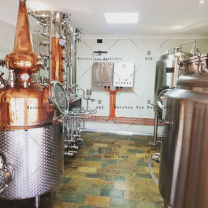 Ace 1000L Copper Alembic Pot Still Distiller - CE/<b>ISO</b> Certified <b>Alcohol</b> Distillation Equipment for Whisky/Brandy/Rum Making - Product Image 5