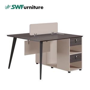 Modern and Luxurious Single <b>Workstation</b> Table for Trading Staff, European Minimalist Style Modular Office <b>Desk</b> - Product Image 1