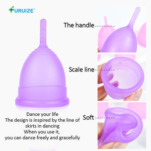 Furuize - Fabricante de Copas Menstruales Reutilizables Ecológicas al por Mayor, <span class=keywords><strong>Copa</strong></span> <span class=keywords><strong>Menstrual</strong></span> de Silicona de Grado Médico - Product Image 3