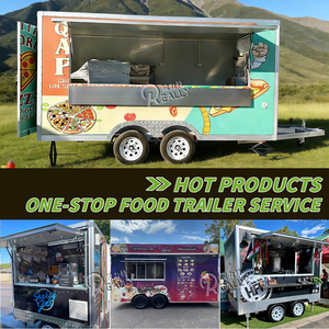 Remolque <span class=keywords><strong>de</strong></span> Comida Cuadrado con Certificación DOT VIN CE, Cocina Móvil Totalmente Equipada, Carrito para Hot Dogs, <span class=keywords><strong>Hamburguesas</strong></span> y Café para EE. UU. y Europa - Product Image 6