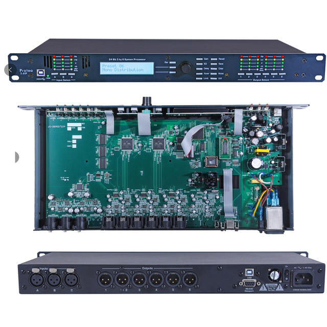 Anti Howling Digital Preamplifier, Karaoke Reverb, Audio Effects Processor, Microphone Amplifier
