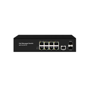 Commutateur PoE géré L2 S1200WP-8G-2S avec 2 ports SFP+, 8 ports PoE, 1 port console, pour utilisation FTTX, garantie 1 an, Zikun Fiber Optical - Product Image 6