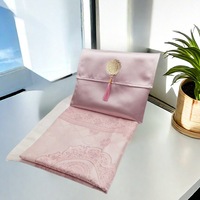 Usine musulman islamique avec sac Portable léger voyage coran tapis de prière épais voyage pochette de poche